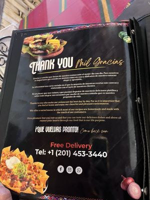 Menu photo 6 ¡Que Chilero! North Bergen, NJ