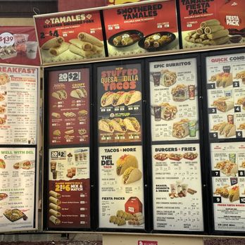 Del Taco - a menu for a mexican restaurant - Fast Food Near Me - Fontana, California Del Taco - a menu for a mexican restaurant - Fast Food Near Me - Fontana, California