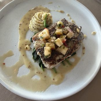 The Harbor Restaurant - Herb crusted mahi mahi - Seafood Near Me - Santa Barbara, California The Harbor Restaurant - Herb crusted mahi mahi - Seafood Near Me - Santa Barbara, California