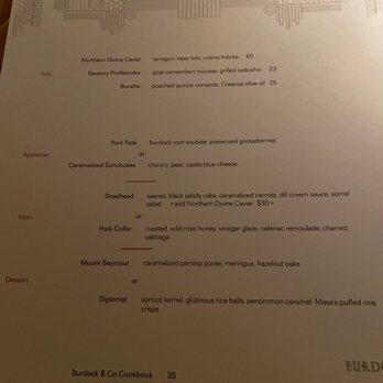 Burdock & Co - Dine out Vancouver 2023 Menu - Tapas/Small Plates Near Me - Vancouver, British Columbia