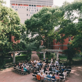 Multicultural Arts Center - CMAC Courtyard, photo by Forevercandid Photography - Venues & Event Spaces Near Me - Cambridge, Massachusetts