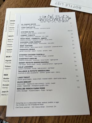 Menu photo 1 Wildweed Cincinnati, OH Menu photo 1 Wildweed Cincinnati, OH