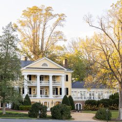 Inn at Willow Grove - Main house including Vintage Restaurant on the lower garden level and our front desk area for check-in.