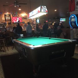 Bud's Bar - Pool Table and bar area.