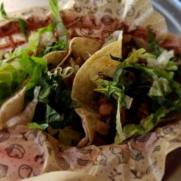 Three Soft Tacos (Chicken)