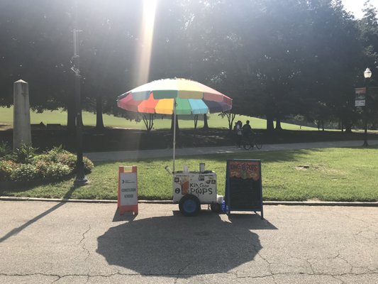 King of Pops Cart by null