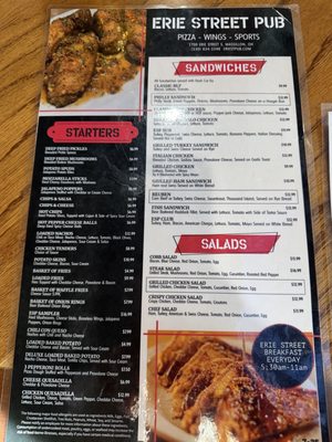 Menu photo 3 Erie Street Pub Massillon, OH Menu photo 3 Erie Street Pub Massillon, OH