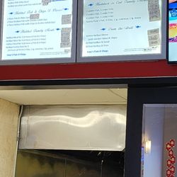 Rest of the posted menu as of May 2023