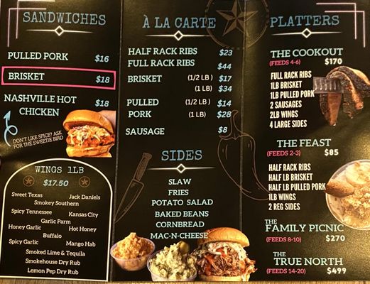 Menu photo 1 Smokehouse & BBQ Vaughan, ON Menu photo 1 Smokehouse & BBQ Vaughan, ON