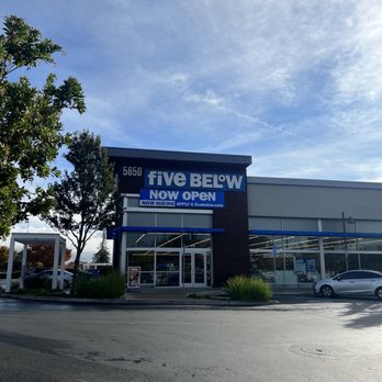 Five Below - Storefront - Discount Store Near Me - San Jose, California
