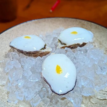 Lazy Bear - kusshi oyster - New American Near Me - San Francisco, California