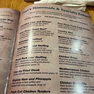 Menu photo 1 Popi's Place Too Palmetto, FL