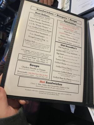 Menu photo 1 Tim's Tony's Saginaw, MI