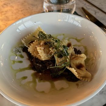 Léonie - Short rib raviolo - Italian Near Me - Dallas, Texas Léonie - Short rib raviolo - Italian Near Me - Dallas, Texas
