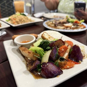 Thai Basil - Tofu eggplant - Thai Near Me - Chico, California