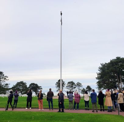 Time Capsule at Normandy American Cemetery and Memorial by null