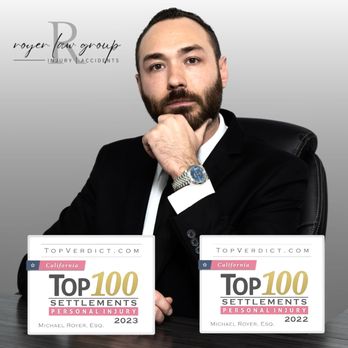 Royer Law Group - Royer Law Group won a Top 100 Personal Injury Settlement in 2022 AND 2023! - Personal Injury Law Near Me - Irvine, California Royer Law Group - Royer Law Group won a Top 100 Personal Injury Settlement in 2022 AND 2023! - Personal Injury Law Near Me - Irvine, California