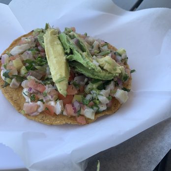 La Parrilla Taqueria - Tostado ceviche - Mexican Near Me - Atascadero, California