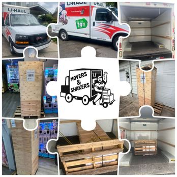 Movers & Shakers - Loaded up a customer's vending machine and unloaded the vending machine at customer's business. - Movers Near Me - Eugene, Oregon Movers & Shakers - Loaded up a customer's vending machine and unloaded the vending machine at customer's business. - Movers Near Me - Eugene, Oregon