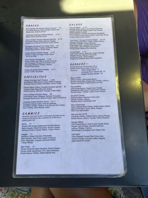 Menu photo 1 Murphy's Mountain Grill Evergreen, CO