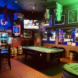 Beware of leprechaun trickery at the pool table