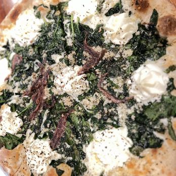 J. Dolan's - White pizza with anchovies - Pizza Near Me - Honolulu, Hawaii