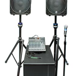 Carlson Audio Systems - A simple self-powered system with a sub added to get people moving.