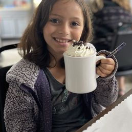 Celebrating Taryn's 10th birthday a day early! Wonderful breakfast and they even sang her Happy Birthday. Love this place.