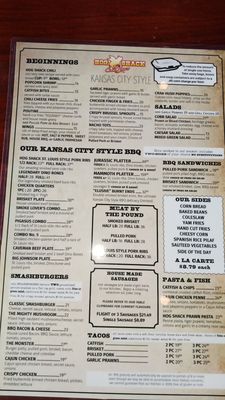 Menu photo 2 Hog Shack Cook House Richmond, BC