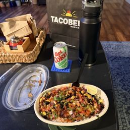 Shrimp Tacobee's Burrito Bowl