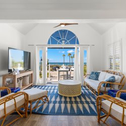 Inn On the Beach - Magnolia Suite - king bed, gulf view balcony off the living room and bedroom.