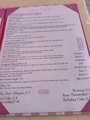 Menu photo 4 Café Rosé El Paso, TX