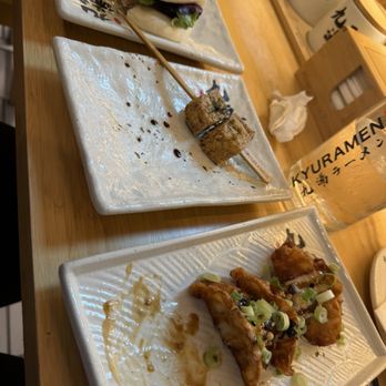 Kyuramen - Kyuramen Bao Buns ( 1Pc ) ,fried tofu, and deep fried dumplings - Ramen Near Me - Strongsville, Ohio Kyuramen - Kyuramen Bao Buns ( 1Pc ) ,fried tofu, and deep fried dumplings - Ramen Near Me - Strongsville, Ohio