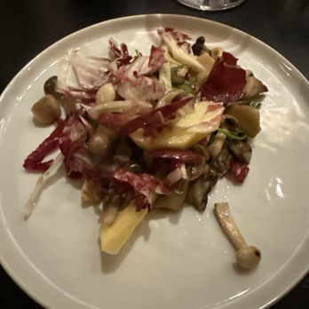 The Knotted Apron - Wild Mushroom Salad - French Near Me - Portland, Maine The Knotted Apron - Wild Mushroom Salad - French Near Me - Portland, Maine
