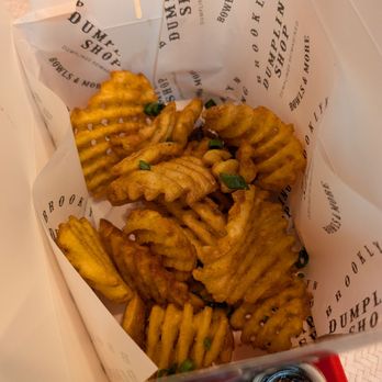 Brooklyn Dumpling Shop - Large waffle fries order - Dumplings Near Me - Vancouver, British Columbia Brooklyn Dumpling Shop - Large waffle fries order - Dumplings Near Me - Vancouver, British Columbia