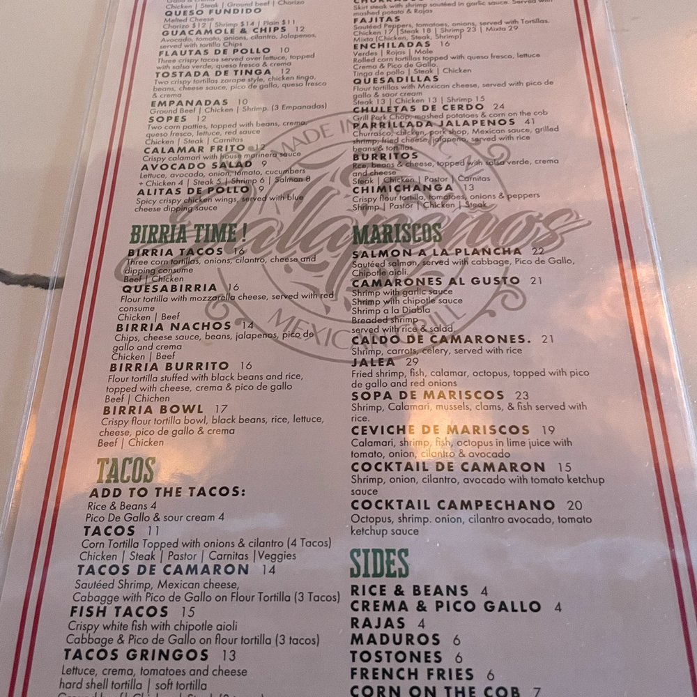 Jalapeños Mexican Grill - Passaic - Menu - Mexican Near Me - Passaic, New Jersey Jalapeños Mexican Grill - Passaic - Menu - Mexican Near Me - Passaic, New Jersey
