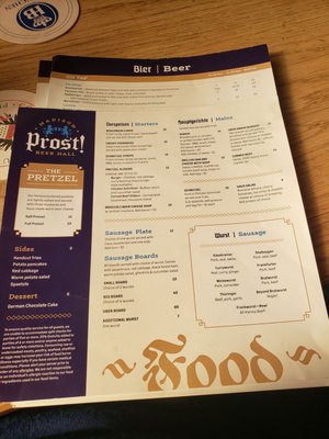 Menu photo 7 Prost Madison, WI