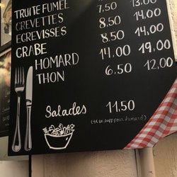 George's Roll Seafood - Menu