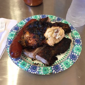 Prunedale Market - Meat plate... oh my my yummy - Barbeque Near Me - Prunedale, California