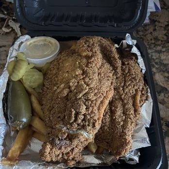Color Purple Cafe - Fried Catfish Filet x2 - Soul Food Near Me - DeSoto, Texas Color Purple Cafe - Fried Catfish Filet x2 - Soul Food Near Me - DeSoto, Texas