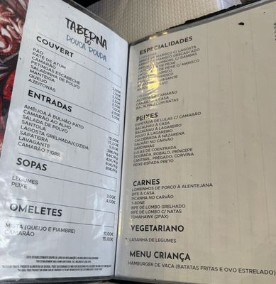 Menu photo 3 Taberna do Pouca Roupa Nazaré, 10