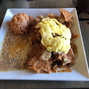 The Pan - Pita Chilaquiles with chicken - Breakfast & Brunch Near Me - Lomita, California