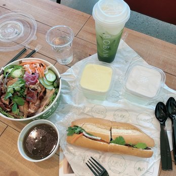 Boban - Chicken salad, beef banh mi and fruit jelly - Vietnamese Near Me - Garden Grove, California