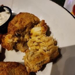 Crab cakes had plenty of crab! Crab cakes had plenty of crab!