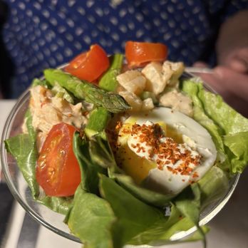 Carnivore & The Queen - Shrimp and crab Louis. With a half of an egg. So delicious. - Supper Clubs Near Me - Downers Grove, Illinois