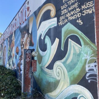 MLK Cultural Corridor - View from right - Public Art Near Me - Oakland, California MLK Cultural Corridor - View from right - Public Art Near Me - Oakland, California