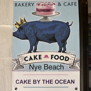 Blue Pig Bakery - Sign - IG @bougiefoodieboi - Bakeries Near Me - Newport, Oregon