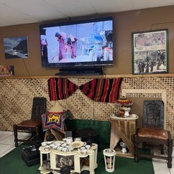 Red Sea Ethiopian Restaurant - They demonstrated how they made coffee from the beans in this set up :))