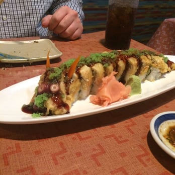 Ocean World - Fire dragon roll - Sushi Bars Near Me - Indianapolis, Indiana Ocean World - Fire dragon roll - Sushi Bars Near Me - Indianapolis, Indiana