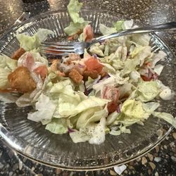 Double-O Saloon - McDonald's salad, actually its supposed to be a steak house salad